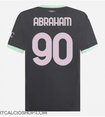AC Milan Tammy Abraham #90 Terza Maglia 2024-25 Manica Corta